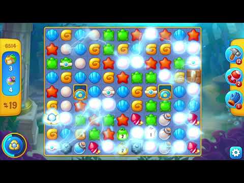 [FISHDOM Walkthrough] Level 6514 (Qua màn - Fishdom)