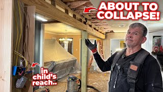 This Diy Remodel Turned Deadly... We Had To Fix It Before Christmas With Family!