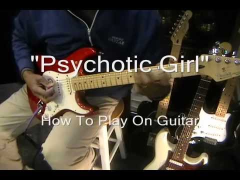 How To Play The Black Keys PSYCHOTIC GIRL  On Guitar Guitar Lesson/Tutorial @EricBlackmonGuitar
