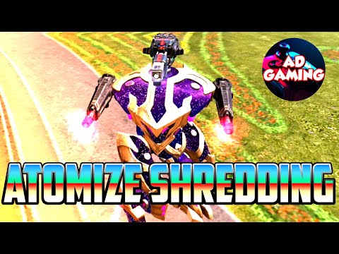 [WR] ⚡ STELLAR PHANTOM With SHREDDERS & ATOMIZER | Mk2 Maxed Gameplay War Robots 5.8