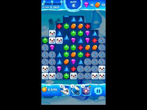 Jewel Pop Mania:Match 3 Puzzle Level 181 ( Ice Cream Town Episode ) - Walkthrough ( No Booster )