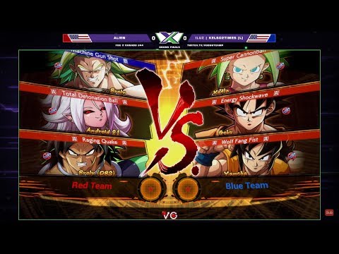 F@X 344 DBFZ - Alien Vs. KELSO2TIMES [L] - Dragon Ball FighterZ Grand Finals