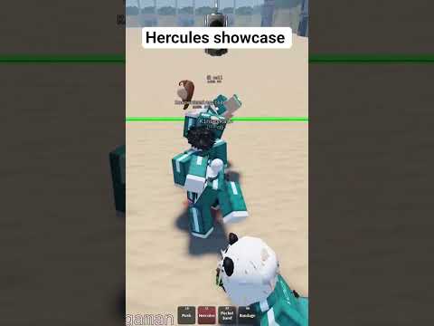 HERCULES SHOWCASE IN #inkgame #roblox #newgameinroblox #robloxshorts #showcase
