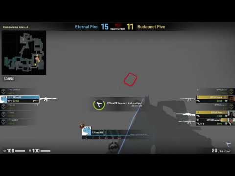 iMORR'DAN MÜKEMMEL NINJA DEFUSE  | Eternal Fire vs Budapest Five