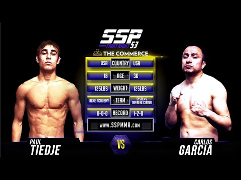 Paul Tiedji vs Carlos Garcia - SSP53