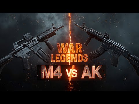 M4 vs AK-47 | The Ultimate Battle Between Two Legendary Rifles 🔥 Most Powerful Gun Comparison