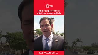 “THE LIKELIHOOD IS NOT HIGH”: Rubio Doubts Peace Deal With Cuba | DWS News | AC1I