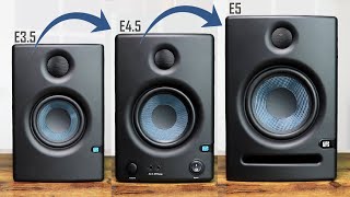 Video thumbnail for Which Presonus Studio Monitors Should You Get? - Presonus Eris E3.5, E4.5 & E5 Comparison (2021) by Edward Smith