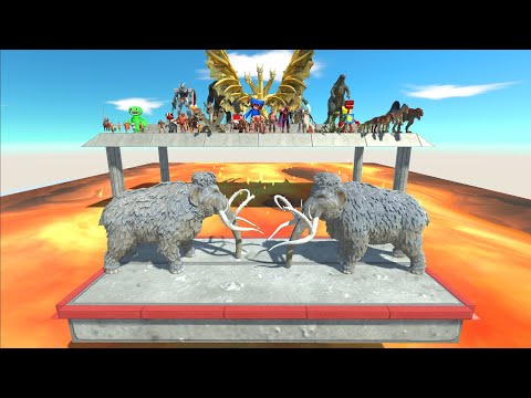 Life-And-Death Battle On Lava - Animal Revolt Battle Simulator