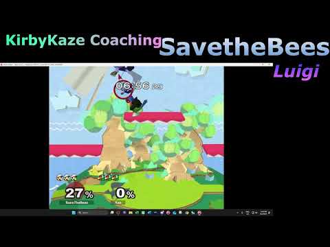 KirbyKaze Coaching with SavetheBees - The Art of Ambivalence (How to Drift in SSBM) - 2025 09 02