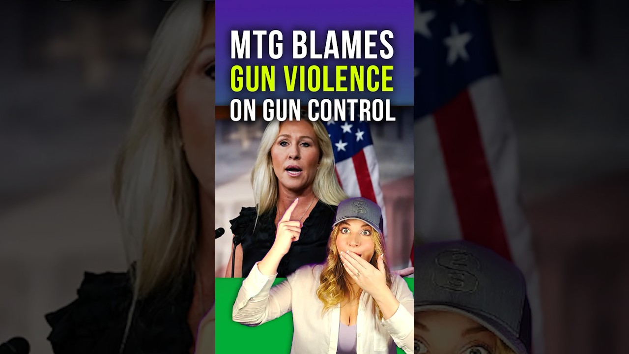 MTG: Blames “Gun Violence” on Gun Control #shortsvideo #shorts