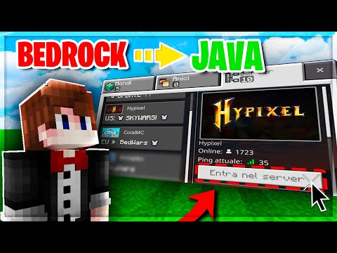 How to join JAVA Servers from Minecraft BEDROCK