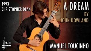 Manuel Toucinho performs "Pavane: A Dream, P. 75" by John Dowland on a 1993 Christopher Dean guitar
