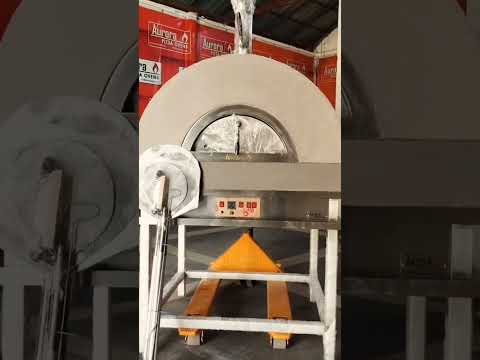 Aurora pizza ovens in various colors