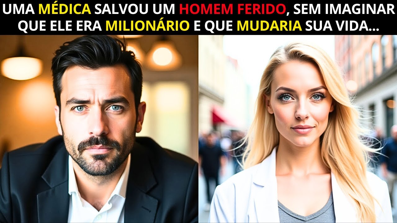 UMA MÉDICA SALVOU UM HOMEM FERIDO SEM IMAGINAR QUE ELE ERA UM MILIONÁRIO E QUE MUDARIA A SUA VIDA...
