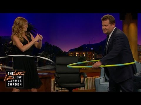 Hula Hooping with Connie Britton
