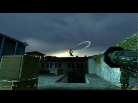 Half-Life 2 Lets Play Pt.18 Taking Down 2 Gunships