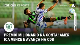 AMÉRICA VENCE TIROL NOS PÊNALTIS E AVANÇA À TERCEIRA FASE DA COPA DO BRASIL