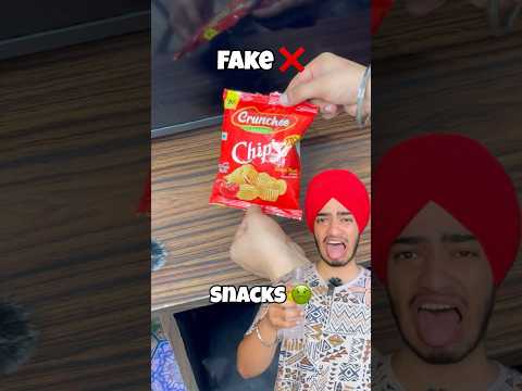 Trying *Fake Snacks *😱for the first time | street food | copy food@Param_aedy #shorts #shortsfeed