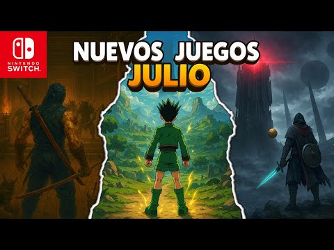 Video: 15 emocionantes nuevos juegos que llegarán a Nintendo Switch 1 y 2 en julio de 2025