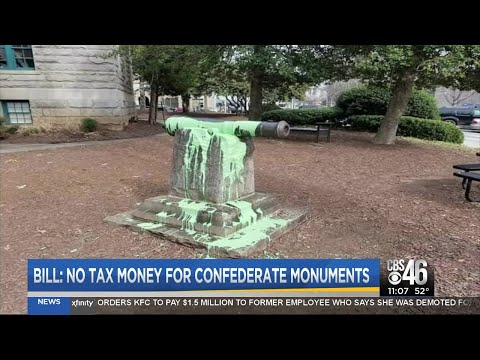 Bill: No tax money for Confederate monuments