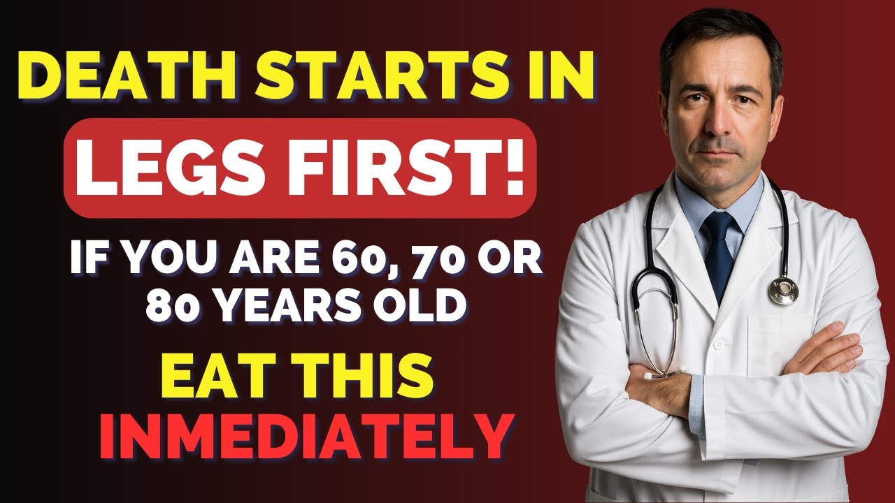 Your LEGS Weaken First! Eat These 4 FOODS to Keep Them Strong