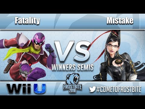 YP | Fatality (C. Falcon) vs. EMG | Mistake (Bayonetta) -Wii U Winners Semifinals- Frostbite 2018