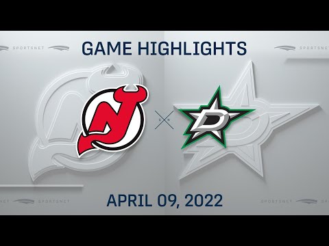 NHL Highlights | Devils vs. Stars - Apr. 9, 2022
