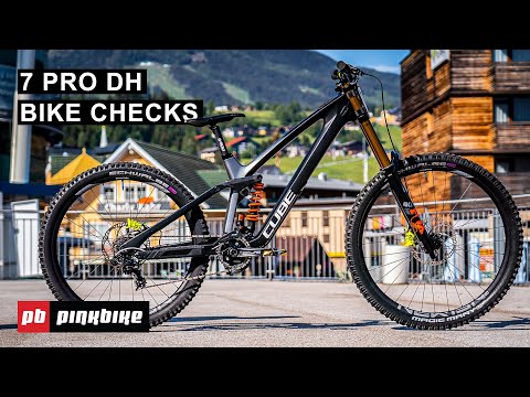 7 Pro DH Bike Checks from Crankworx Innsbruck 2021