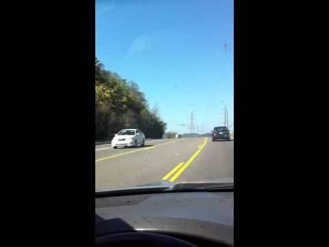 Fred Durst singing Back Porch in his car in LA