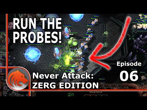 StarCraft 2: Adding Lurker Drops to the Series? - Never Attack to Grandmaster ZERG Edition