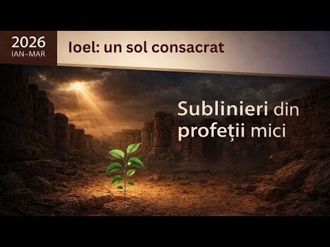 Scoala de Sabat- Ioel: un sol consacrat