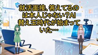 就活面接、答えてるのは本人じゃない？AI替え玉時代が始まっていた…