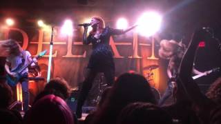 Delain 2017 US Tour - Hands of Gold - lyrics subtitled