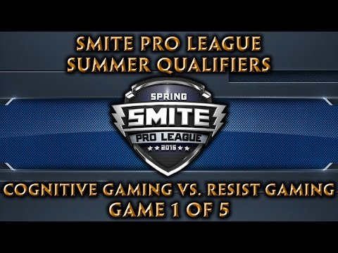 SPL Summer Qualifiers - Cognitive Gaming vs. Resist Gaming (Game 1 of 5)
