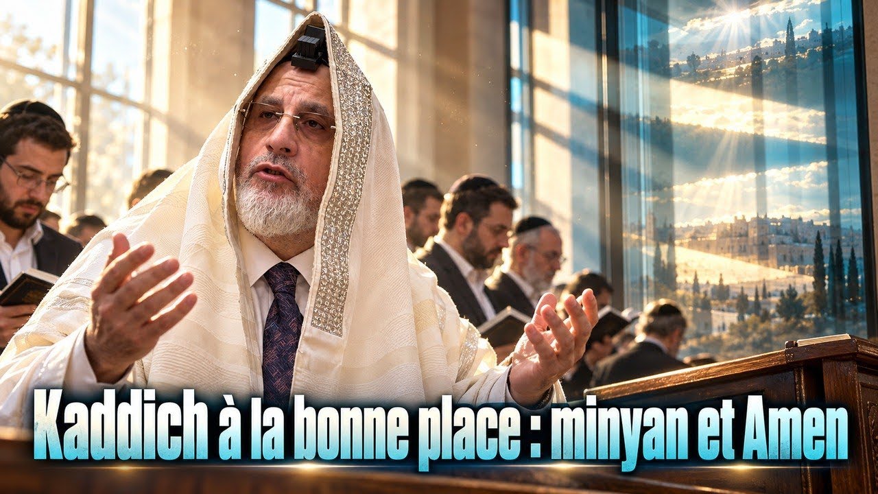 Découvrez pourquoi le Kaddich doit rester à SA place dans la prière!