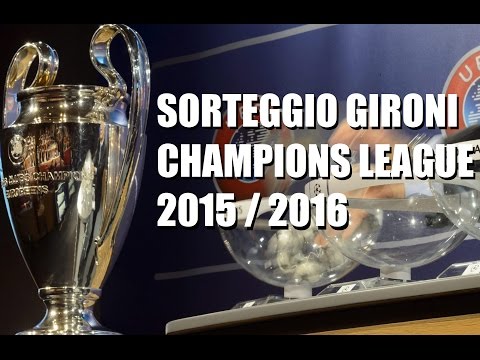 SORTEGGIO GIRONI CHAMPIONS LEAGUE 2015/16 - LIVE - TIFOSO JUVENTINO