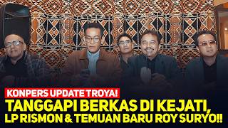 Download lagu LIVE! KONPERS UPDATE TROYA! TANGGAPI BERKAS DI KEJATI, LP RISMON & TEMUAN BARU ROY SURYO!! mp3