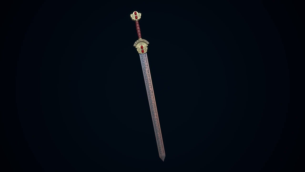 Sword of Heaven 3D Model