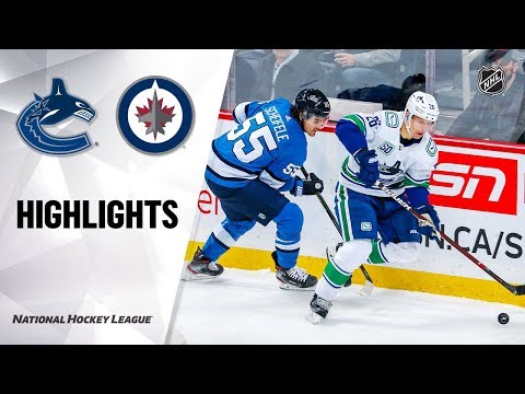 NHL Highlights | Canucks @ Jets 1/14/20