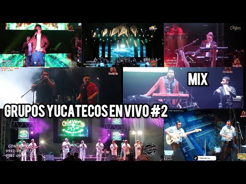 ✨Los Mejores Grupos Yucatecos En Vivo 2025 Mix Para Bailar Buenas Cumbias para bailar toda la noche✨