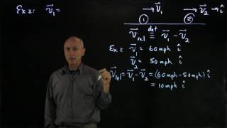 27.2 Relative Velocity in 1D