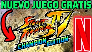 PROBANDO el NUEVO JUEGO STREET FIGHTER IV de NETFLIX - VALE LA PENA? ✅