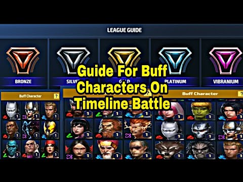 Guide For Buff Character On Timeline Battle - Marvel Future Fight