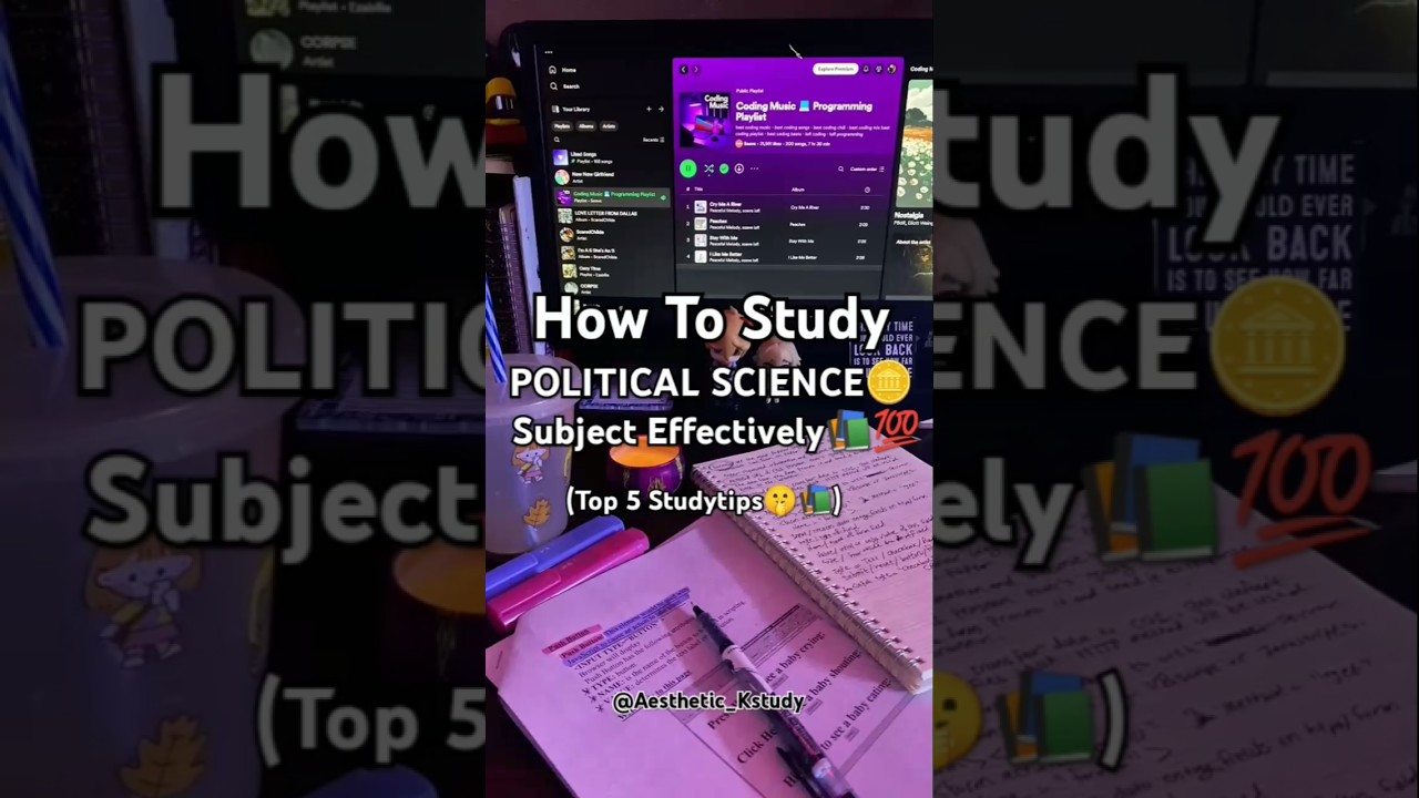 How To Study🤯📗POLITICAL SCIENCE🪙🔥Subject📒Effectively💯(#studymotivation #studytips #shorts #study#yt)