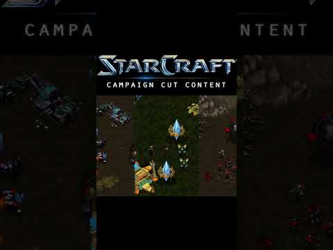 StarCraft Cut Content #videogames #shorts #starcraft