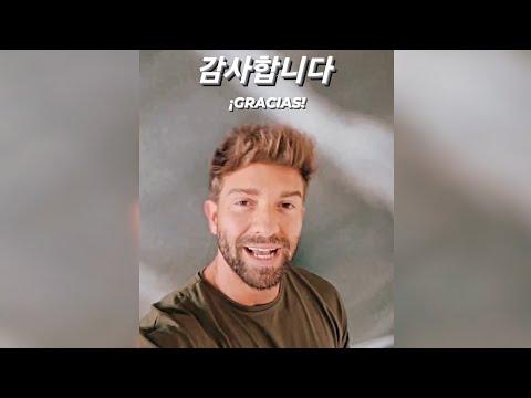 😱¡Pablo Alborán habló en coreano!🤩