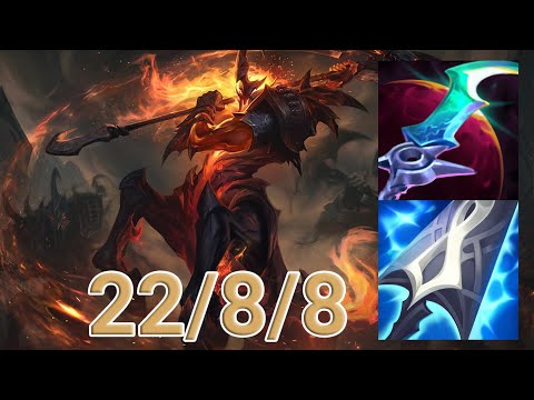 Hecarim Jungle VS Nocturne | NA Challenger Patch 13.8