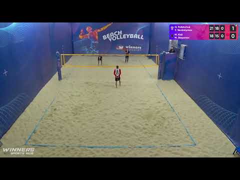21:35 O. Polishchuk / Y. Yevdokymov - M. Kisil / M. Stepanov 12.04.2023 | Winners Beach Volleyball