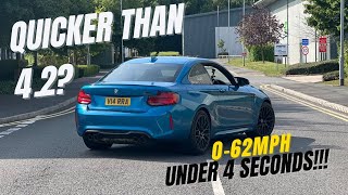 BMW M2 COMPETITION: How Fast Can It Really Do 0-62MPH (0-100kph)?